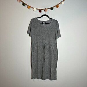Monrow Mommy grey casual maternity dress